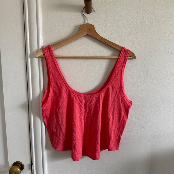 NWOT Beyond Yoga Well Traveled Tank - Coral Glow size M - Picture 5 of 5